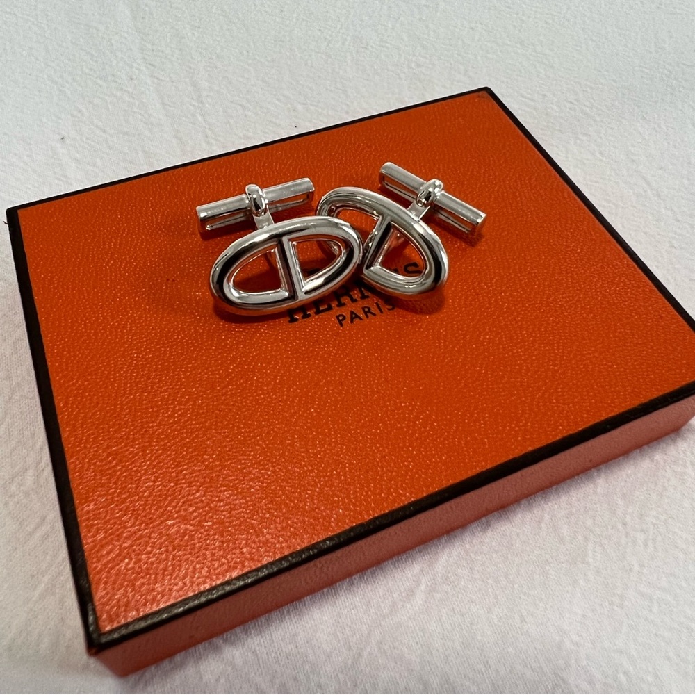 Hermes Cufflinks Marine